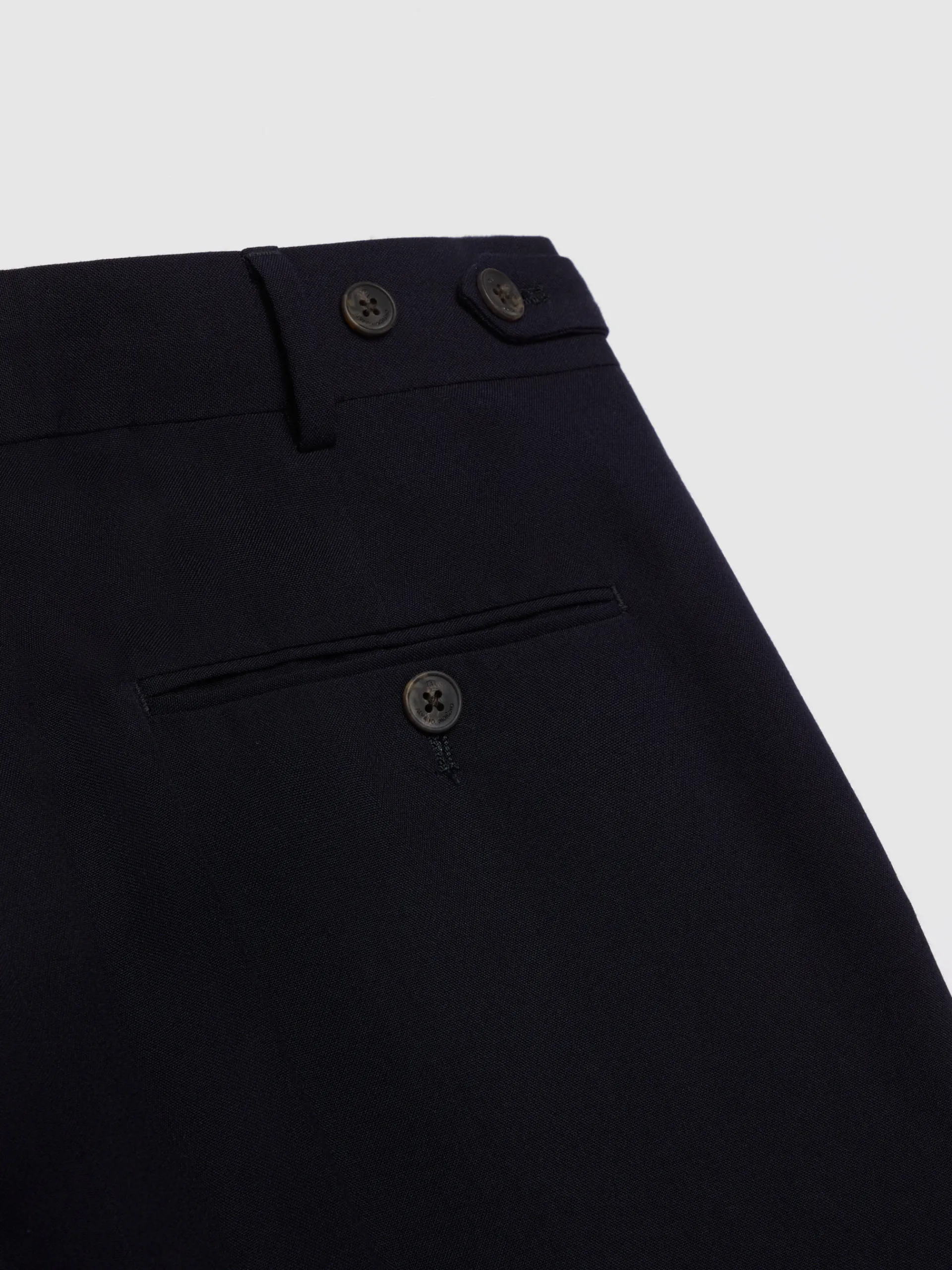 Trajes|Trajes-Alvaro Moreno PANTALON CAPO PLAIN Azul Marino
