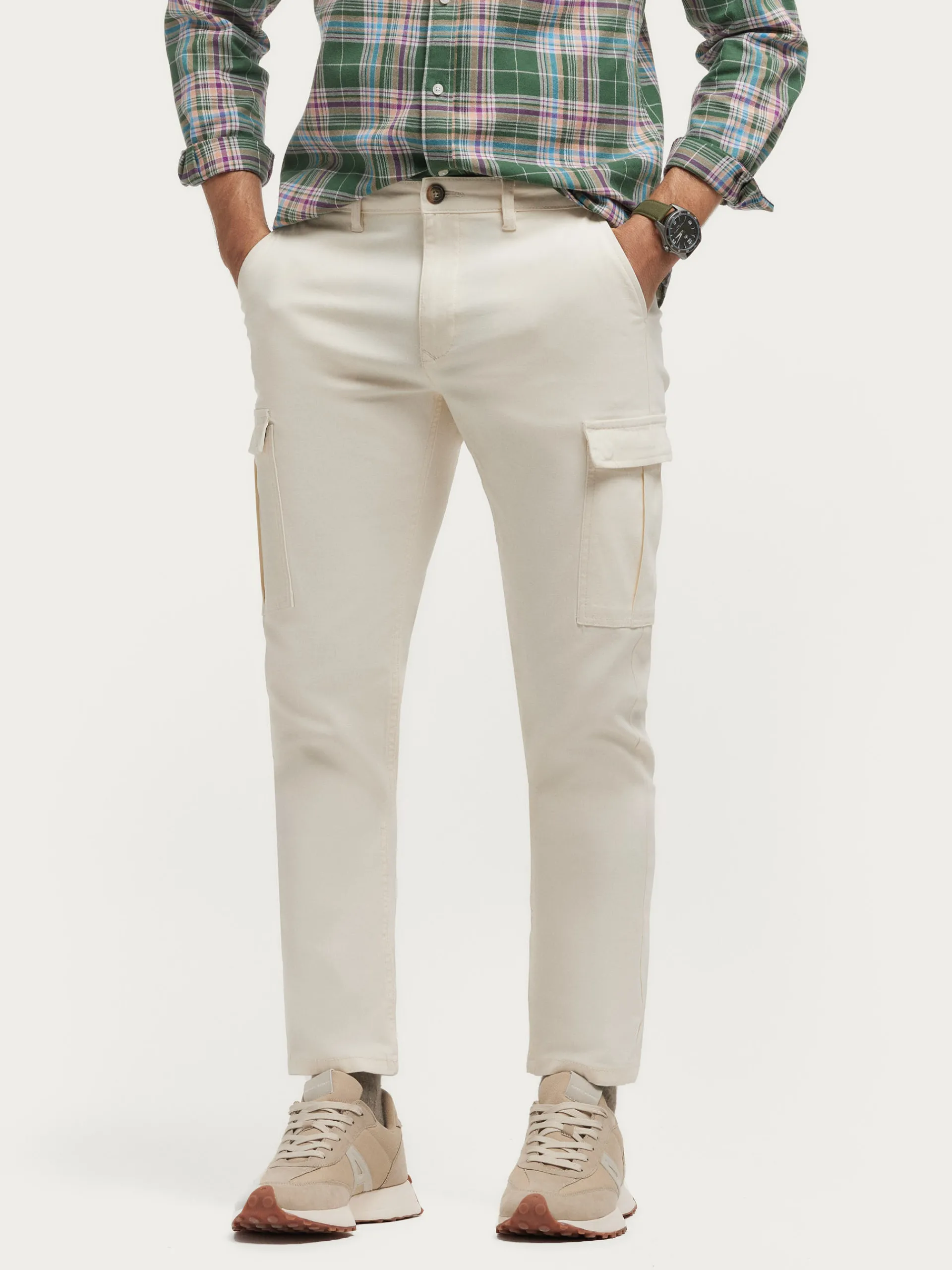 Cargo-Alvaro Moreno PANTALON CARGO ELVIS Crudo