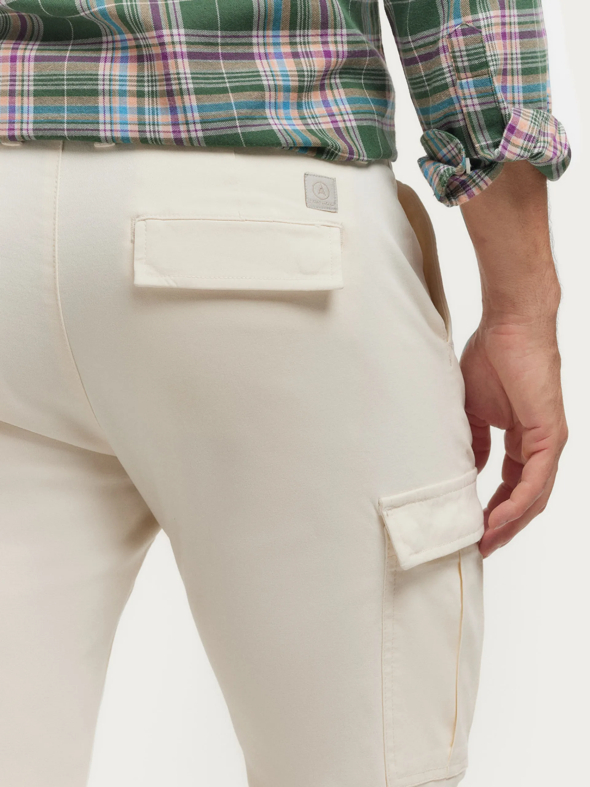Cargo-Alvaro Moreno PANTALON CARGO ELVIS Crudo