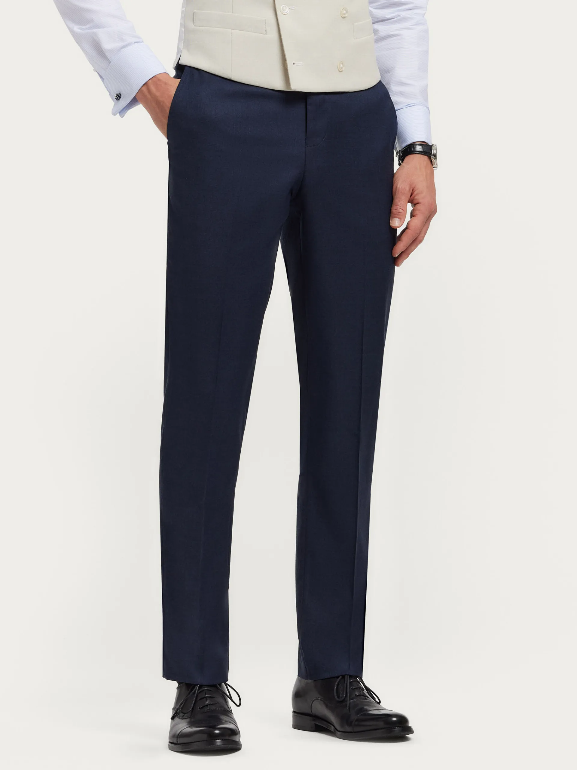 Chaqués|Chaqués-Alvaro Moreno PANTALON CHAQUE WEDDING Azul Marino