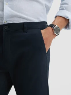 Chino-Alvaro Moreno PANTALON CHINO SLIM FIT Azul Marino