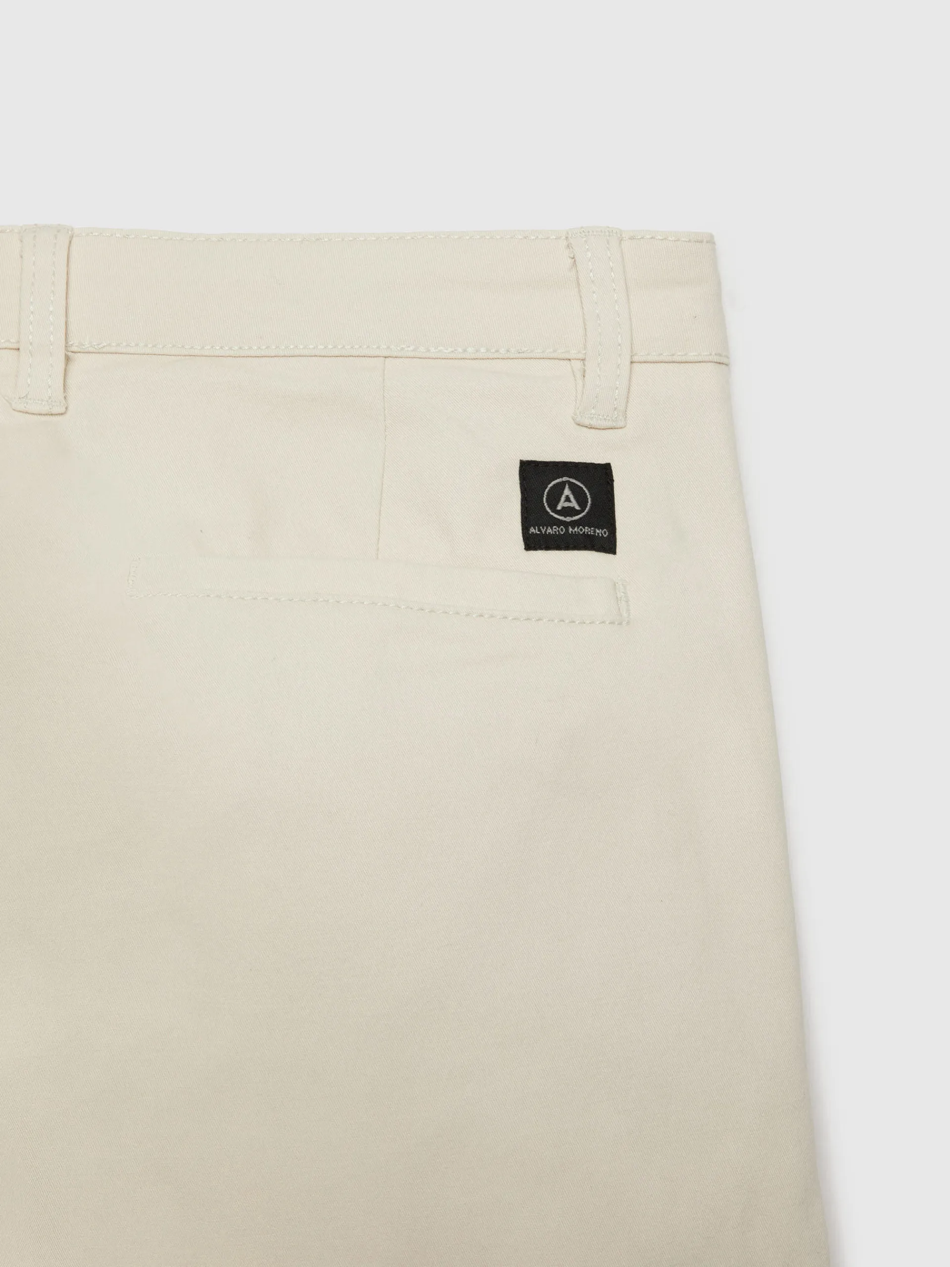 Chino-Alvaro Moreno PANTALON CHINO SLIM FIT Crudo