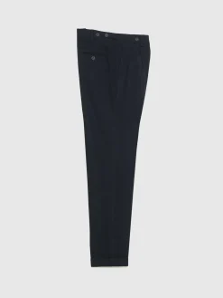 Trajes|Trajes-Alvaro Moreno PANTALON CLASSIC TWILL Azul Marino