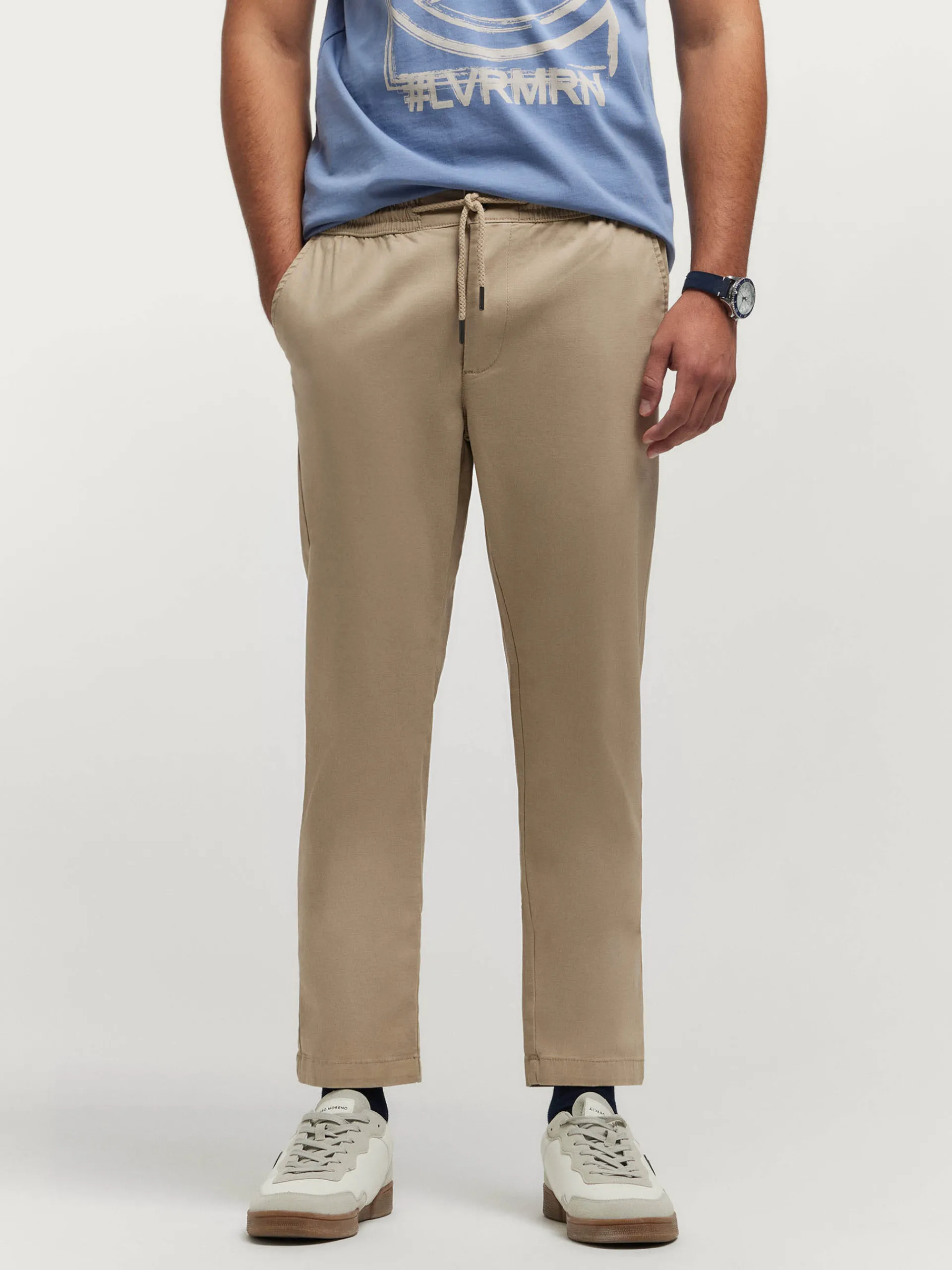 Casual-Alvaro Moreno PANTALON DALTON Beige