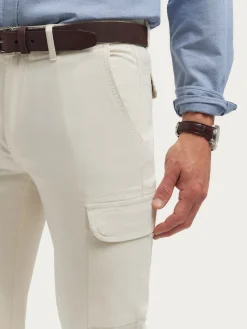 Cargo-Alvaro Moreno PANTALON DESERT Crudo