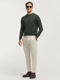 Chino-Alvaro Moreno PANTALON ELVIS Crudo