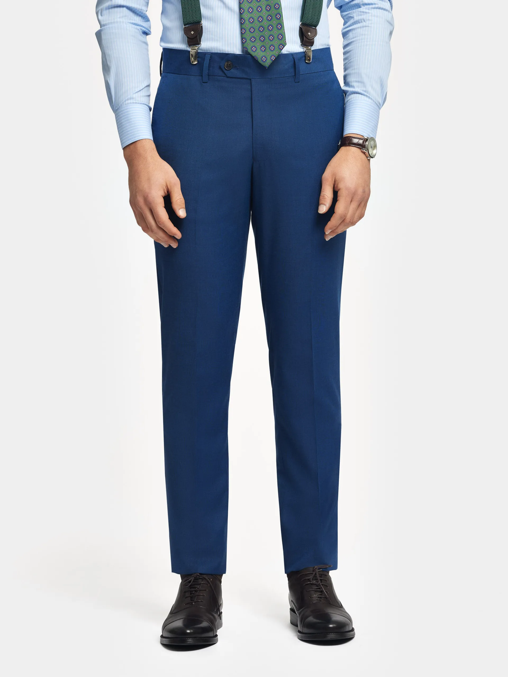 Trajes|Trajes-Alvaro Moreno PANTALON FIL A FIL Azul