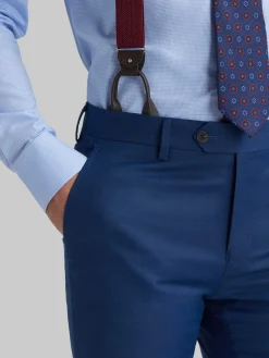 Trajes|Trajes-Alvaro Moreno PANTALON FIL A FIL Azul