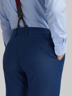Trajes|Trajes-Alvaro Moreno PANTALON FIL A FIL Azul