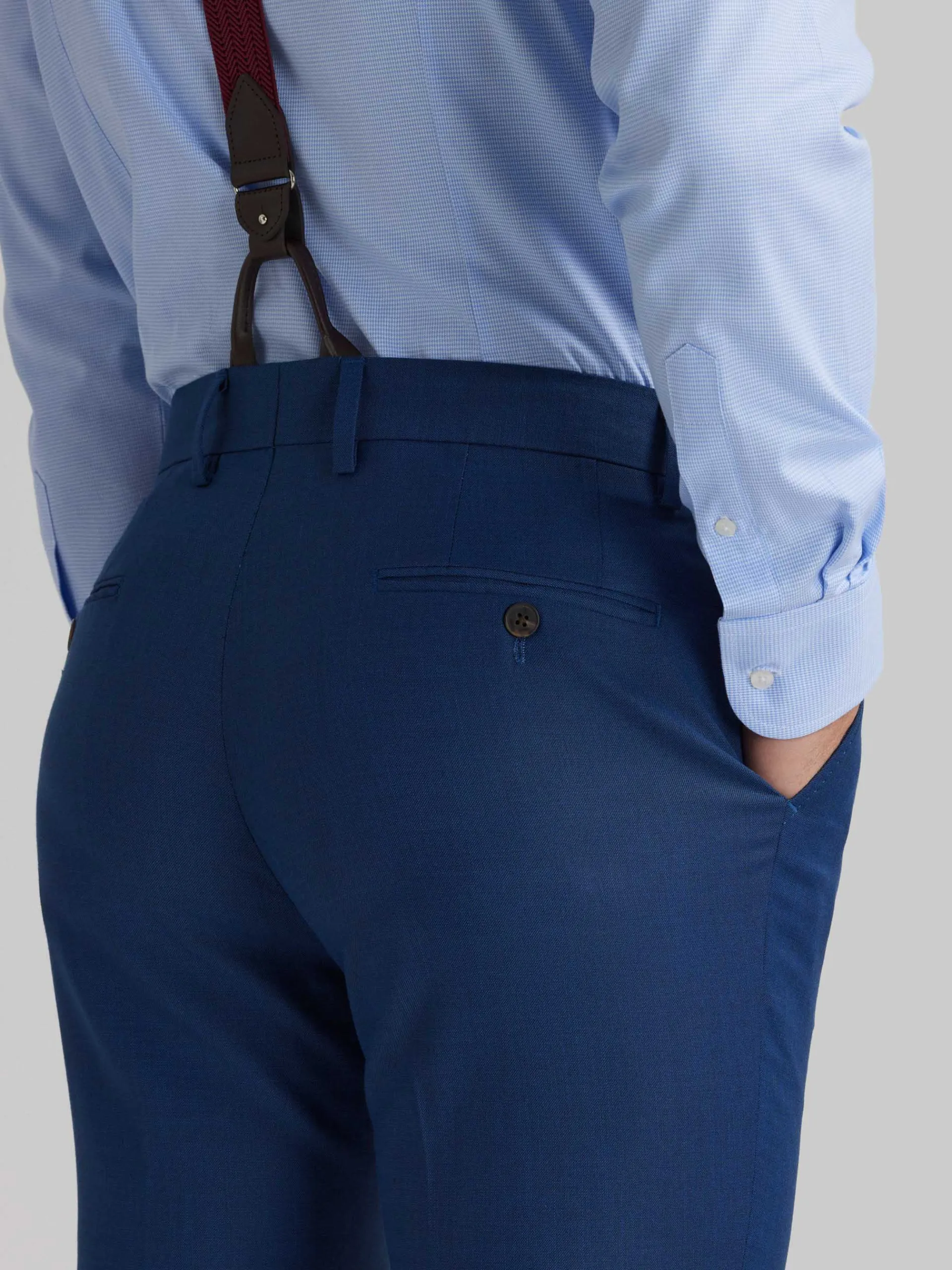Trajes|Trajes-Alvaro Moreno PANTALON FIL A FIL Azul