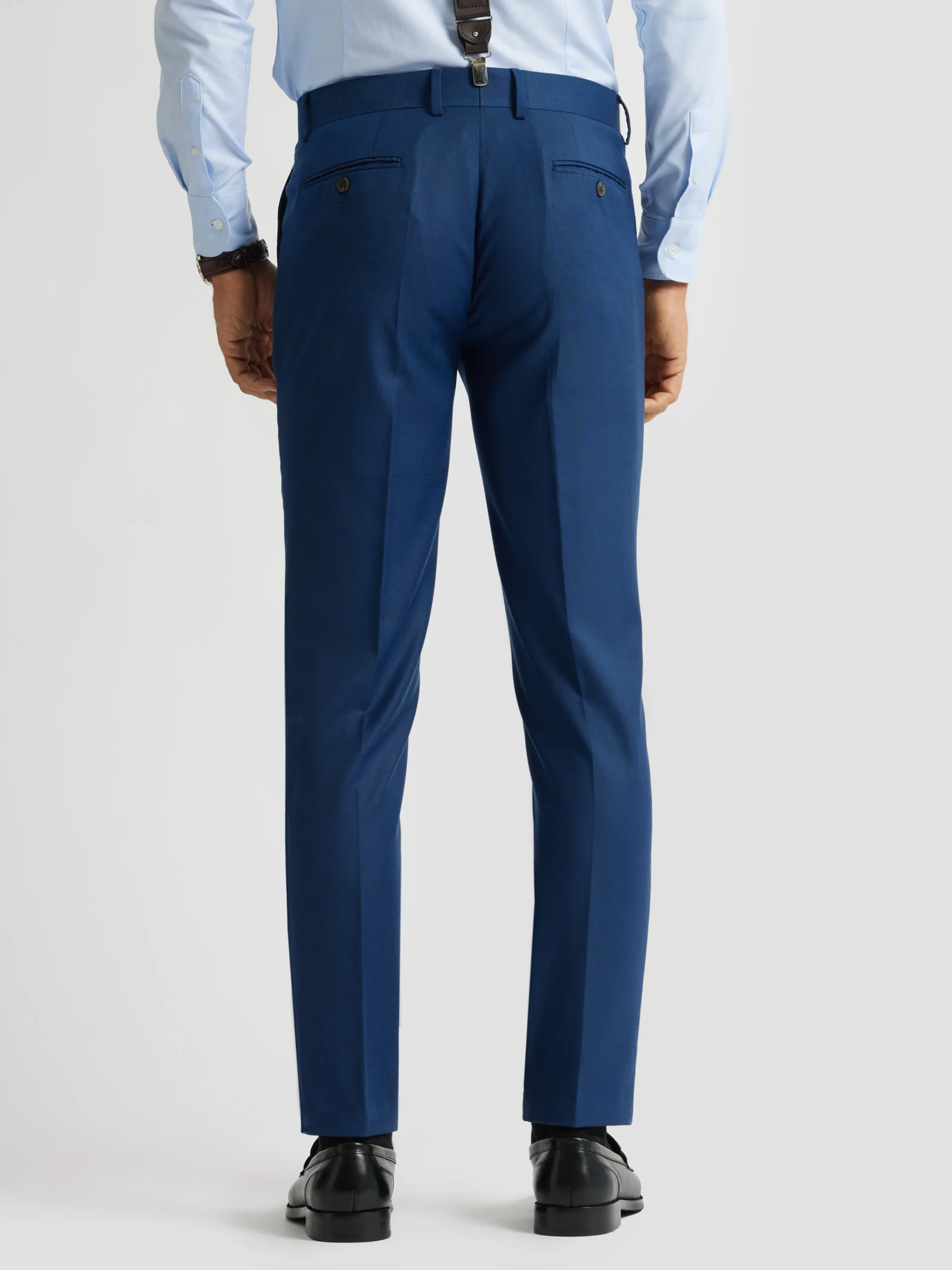 Trajes|Trajes-Alvaro Moreno PANTALON FIL A FIL Azul