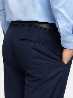 Trajes|Trajes-Alvaro Moreno PANTALON FIL A FIL Azul Marino