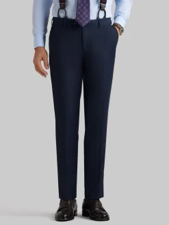 Trajes|Trajes-Alvaro Moreno PANTALON FIL A FIL Azul Marino