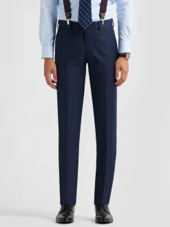 Trajes|Trajes-Alvaro Moreno PANTALON FIL A FIL Azul Marino