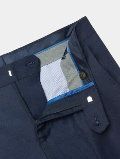 Trajes|Trajes-Alvaro Moreno PANTALON FIL A FIL CRUZADO Azul Marino