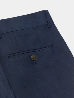 Trajes|Trajes-Alvaro Moreno PANTALON FIL A FIL CRUZADO Azul Marino