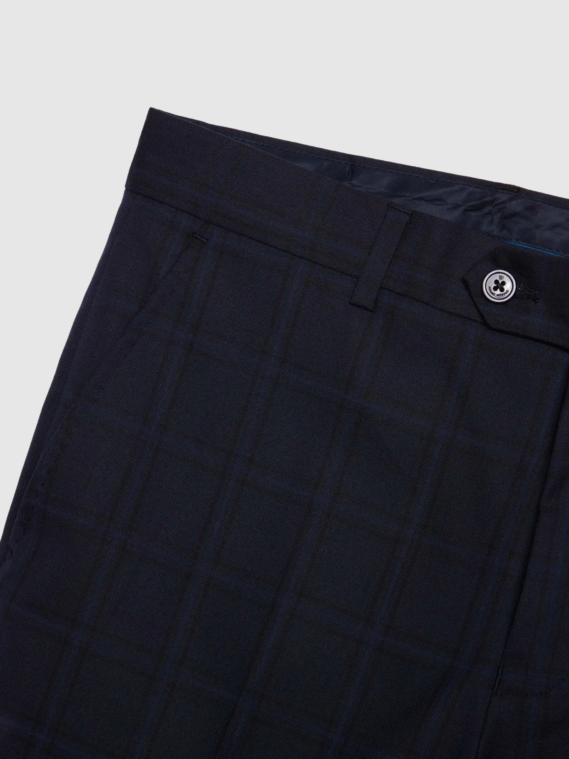 Trajes|Trajes-Alvaro Moreno PANTALON FINESTRA SLIM Azul Marino