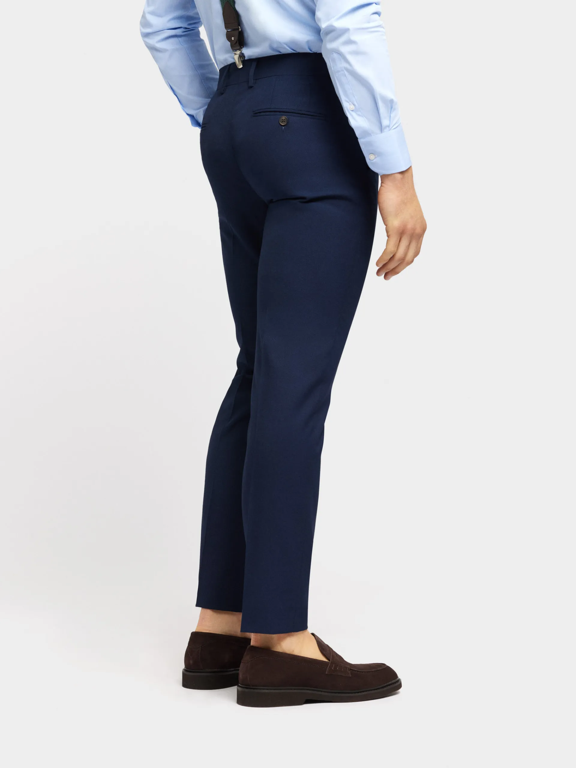 Trajes|Trajes-Alvaro Moreno PANTALON MICRO BIRD Azul Marino