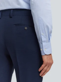 Trajes|Trajes-Alvaro Moreno PANTALON MICRO BIRD Azul Marino