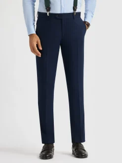 Trajes|Trajes-Alvaro Moreno PANTALON MICRO BIRD Azul Marino