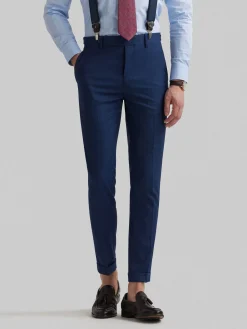 Trajes|Trajes-Alvaro Moreno PANTALON NAPOLI MICROBIRD Azul