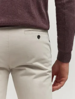 Chino-Alvaro Moreno PANTALON SLOT Crudo