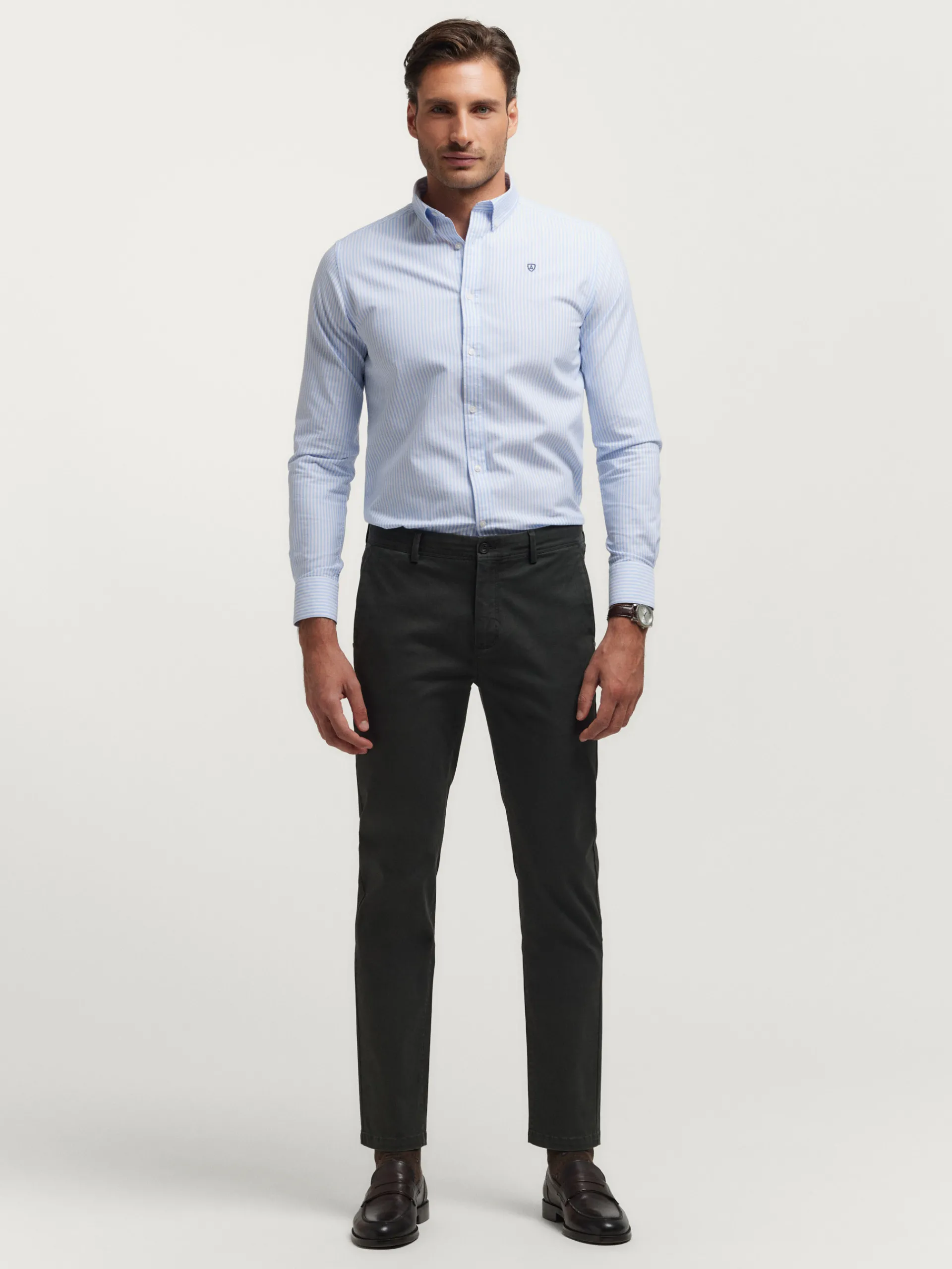 Chino-Alvaro Moreno PANTALON SLOT Verde
