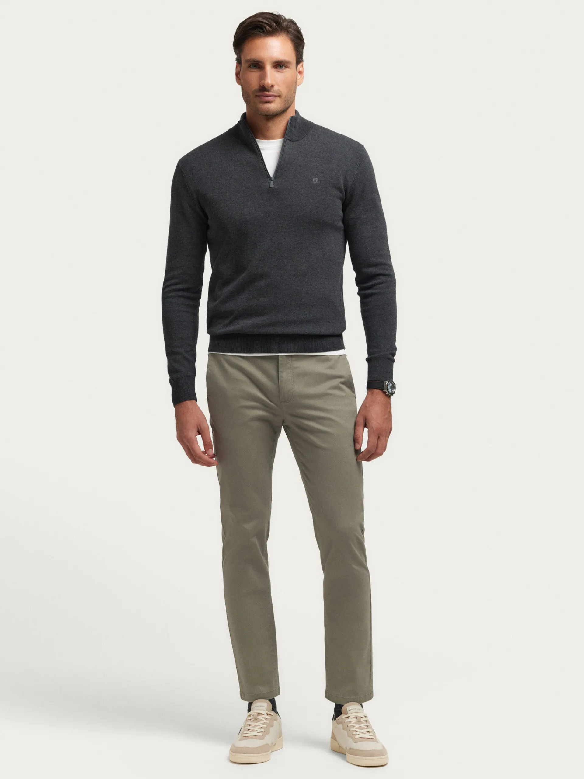 Teen|Chino-Alvaro Moreno PANTALON SLOT Verde