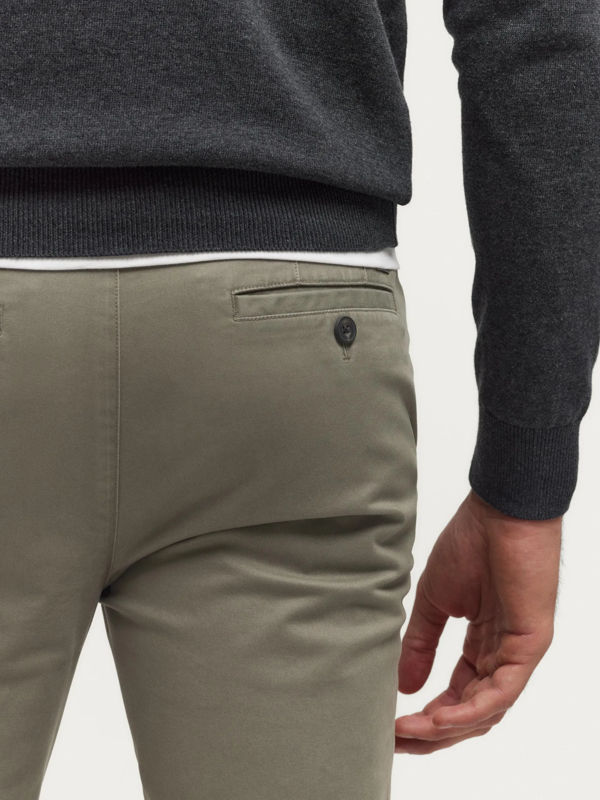 Teen|Chino-Alvaro Moreno PANTALON SLOT Verde