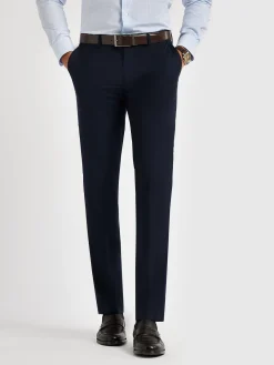 Trajes|Trajes-Alvaro Moreno PANTALON TWILL Azul Marino