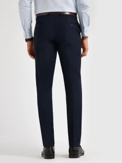Trajes|Trajes-Alvaro Moreno PANTALON TWILL Azul Marino