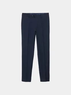 Trajes|Trajes-Alvaro Moreno PANTALON TWILL CRUZADO Azul Marino