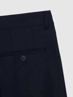 Trajes|Trajes-Alvaro Moreno PANTALON TWILL CRUZADO Azul Marino