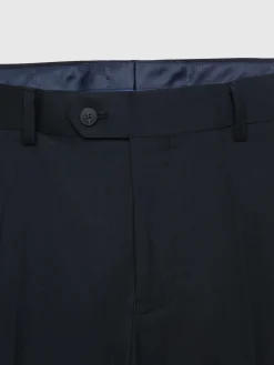 Trajes|Trajes-Alvaro Moreno PANTALON TWILL CRUZADO Azul Marino