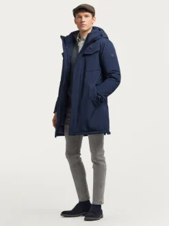 Cazadoras Y Parkas-Alvaro Moreno PARKA BORGIA Azul Marino