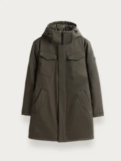 Cazadoras Y Parkas-Alvaro Moreno PARKA BORGIA Verde