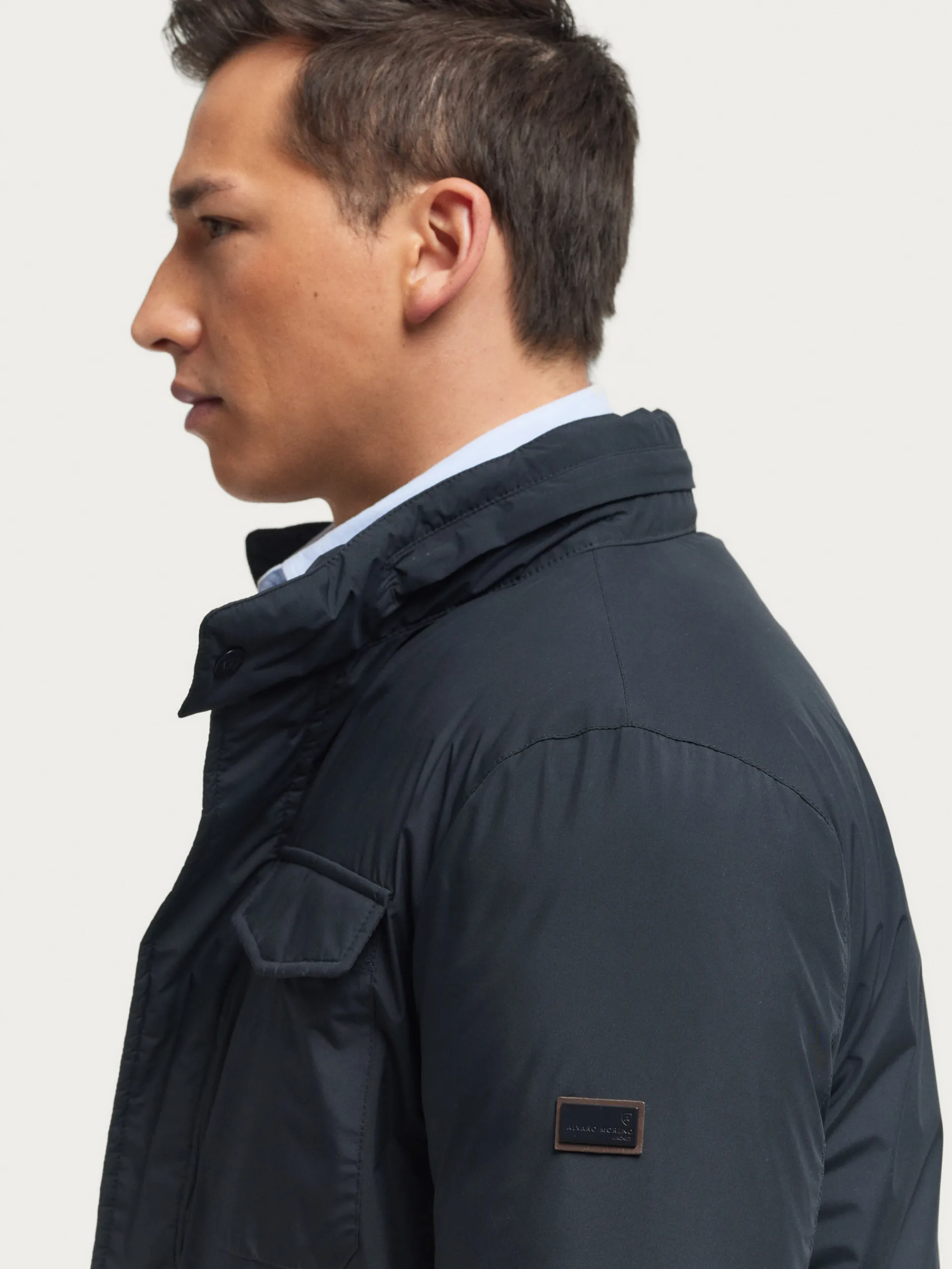 Cazadoras Y Parkas-Alvaro Moreno PARKA COLDER Azul Marino