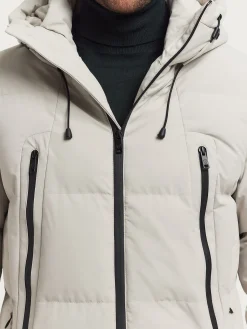 Cazadoras Y Parkas-Alvaro Moreno PARKA COMFORT Crudo