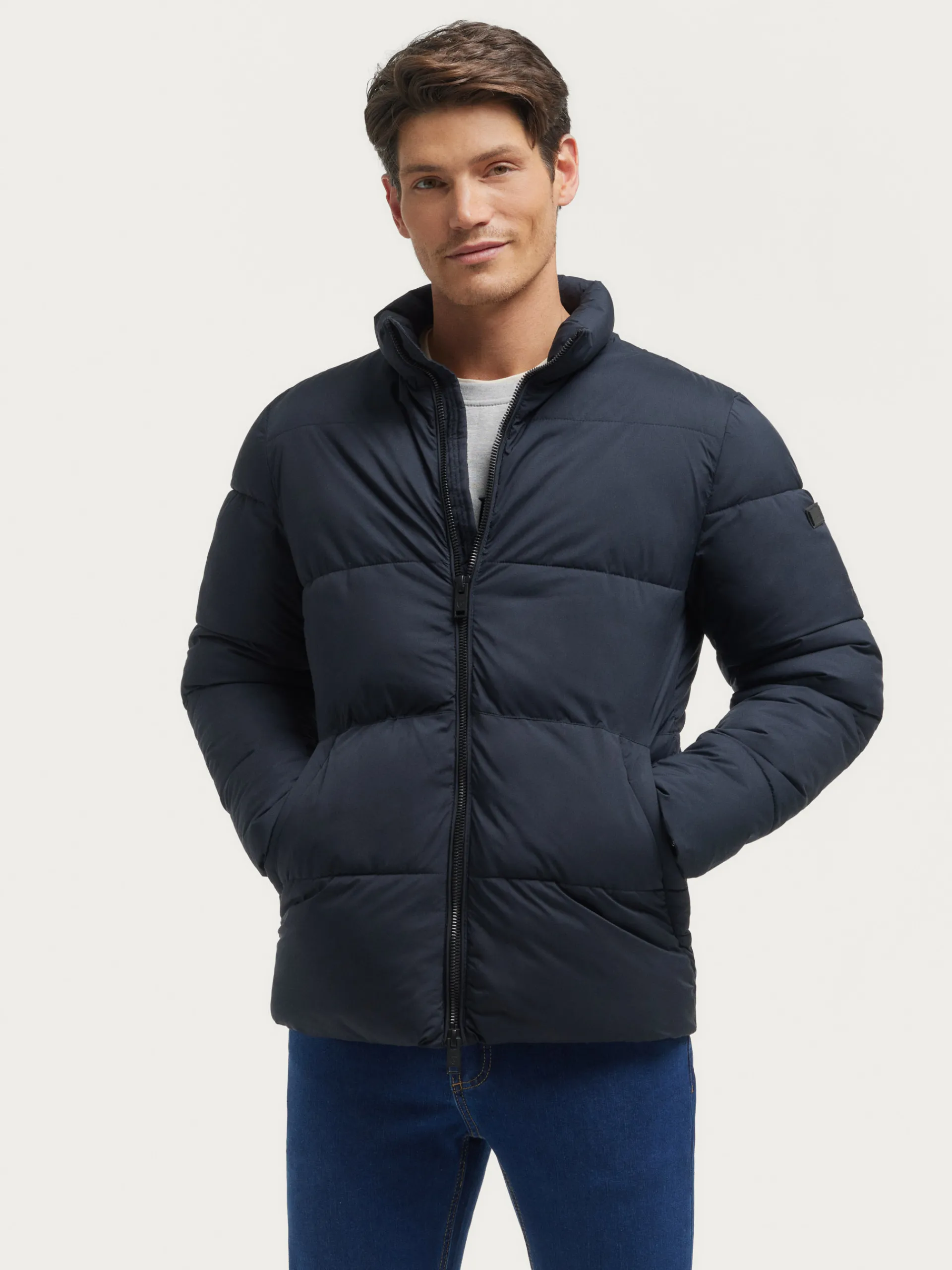 Cazadoras Y Parkas-Alvaro Moreno PARKA CONNER Azul Marino