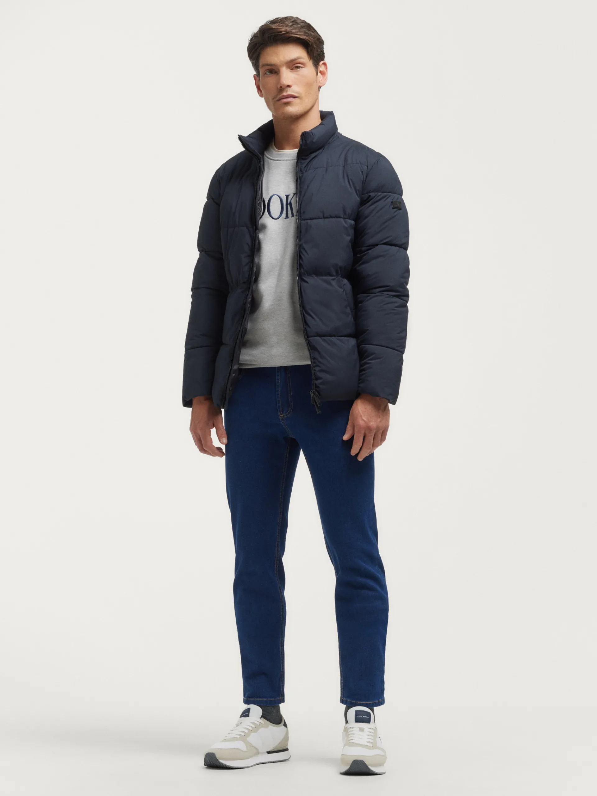 Cazadoras Y Parkas-Alvaro Moreno PARKA CONNER Azul Marino