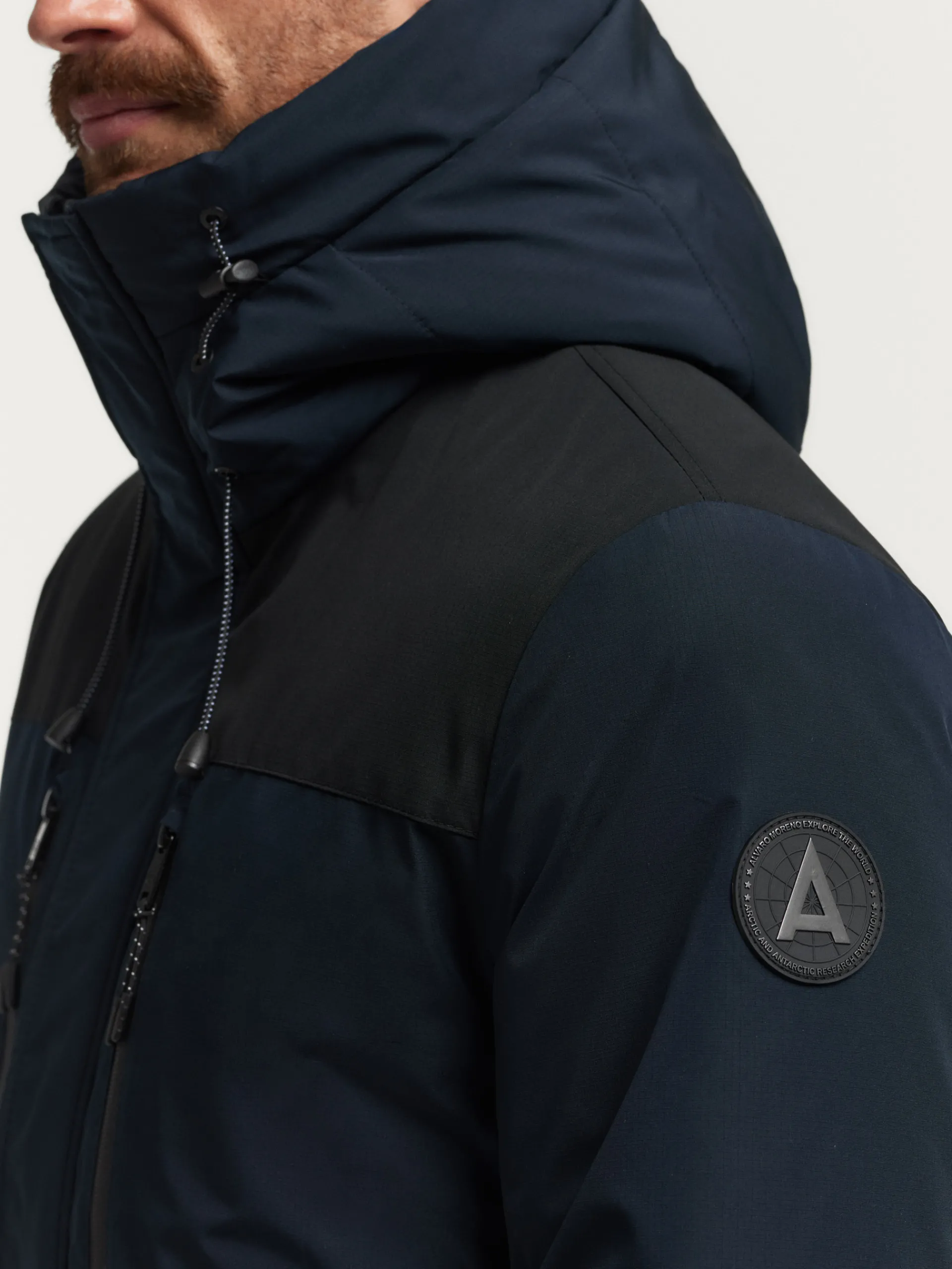 Cazadoras Y Parkas-Alvaro Moreno PARKA EXPLORE Azul Marino