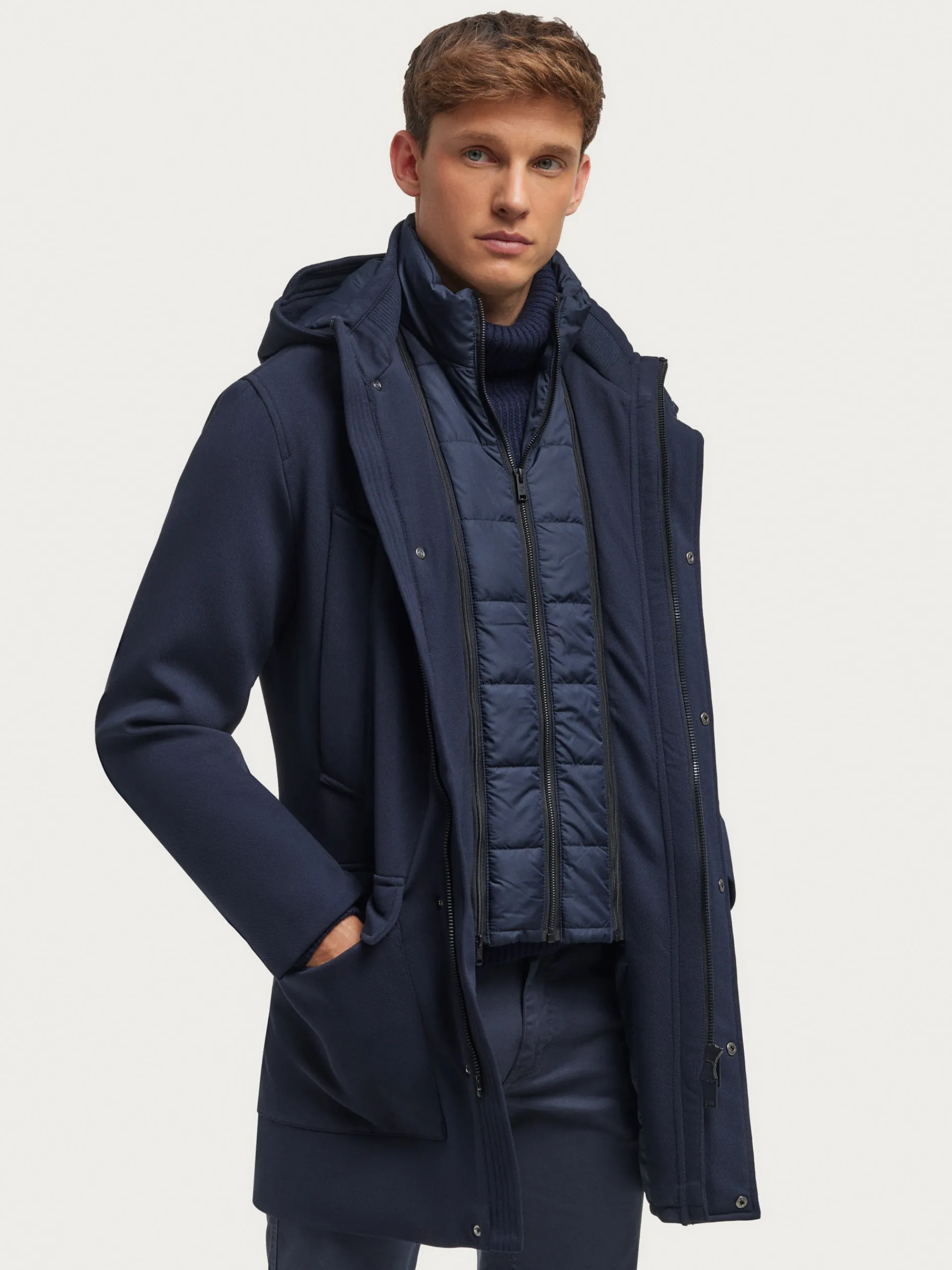 Cazadoras Y Parkas-Alvaro Moreno PARKA HOLLY Azul Marino