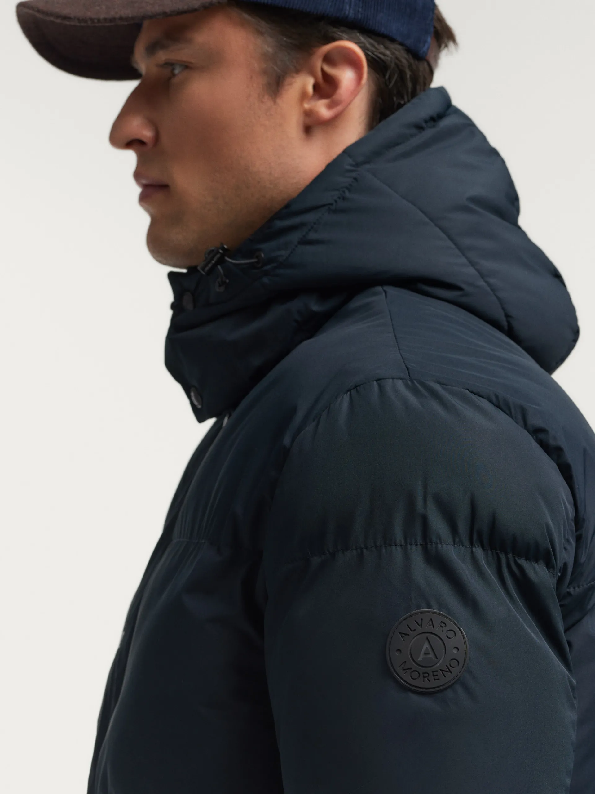 Cazadoras Y Parkas-Alvaro Moreno PARKA RUBRICK Azul Marino
