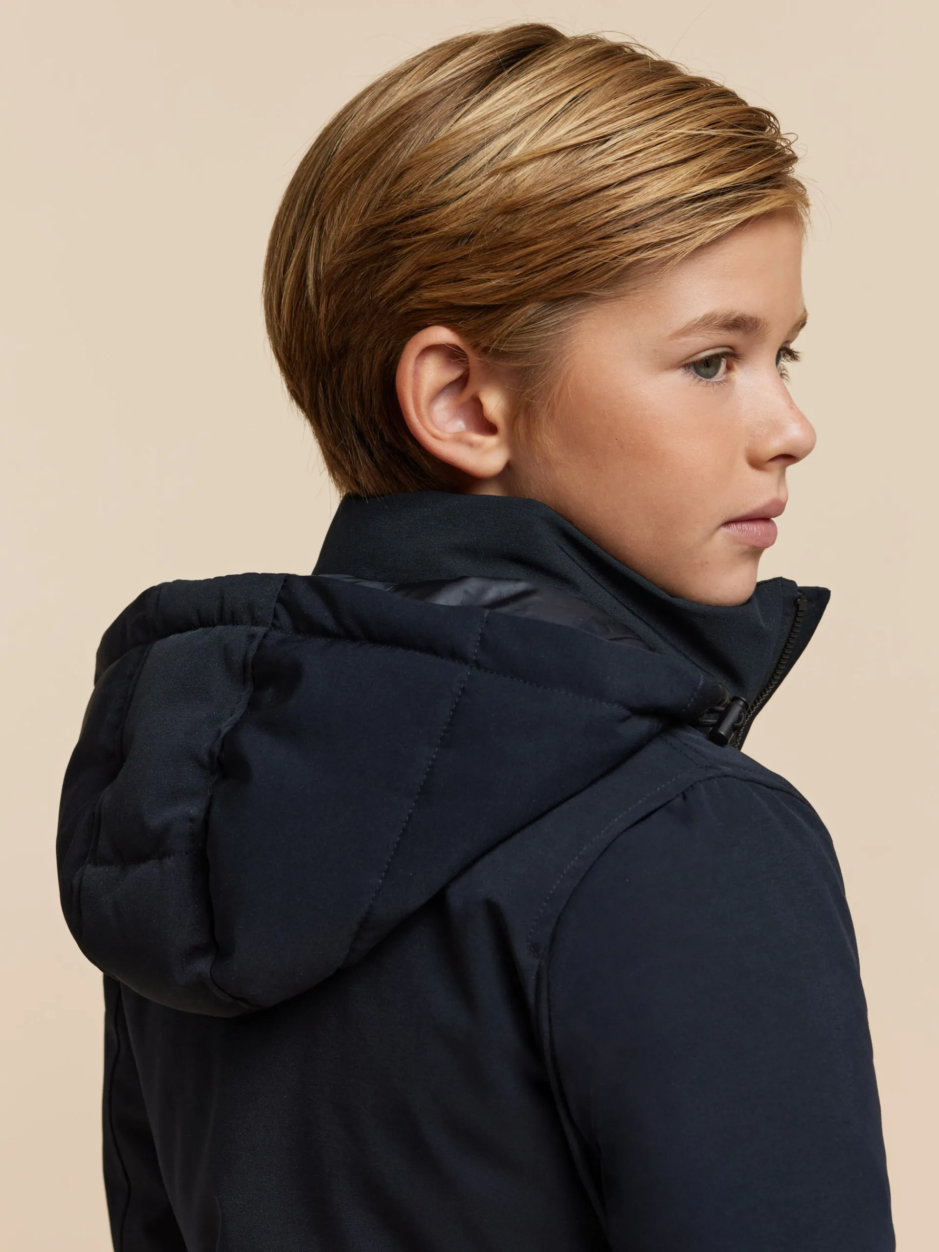 Cazadoras Y Chalecos-Alvaro Moreno PARKA SHERMAN KIDS Azul Marino