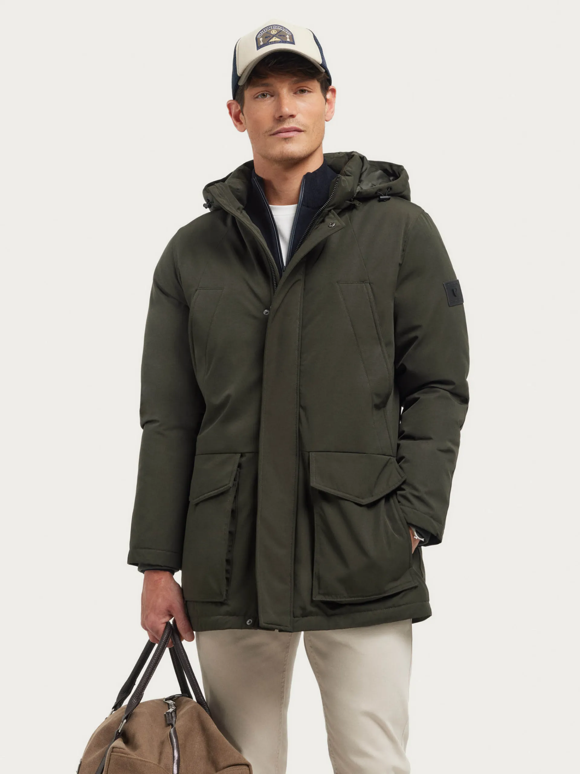 Cazadoras Y Parkas-Alvaro Moreno PARKA SHERMAN Verde