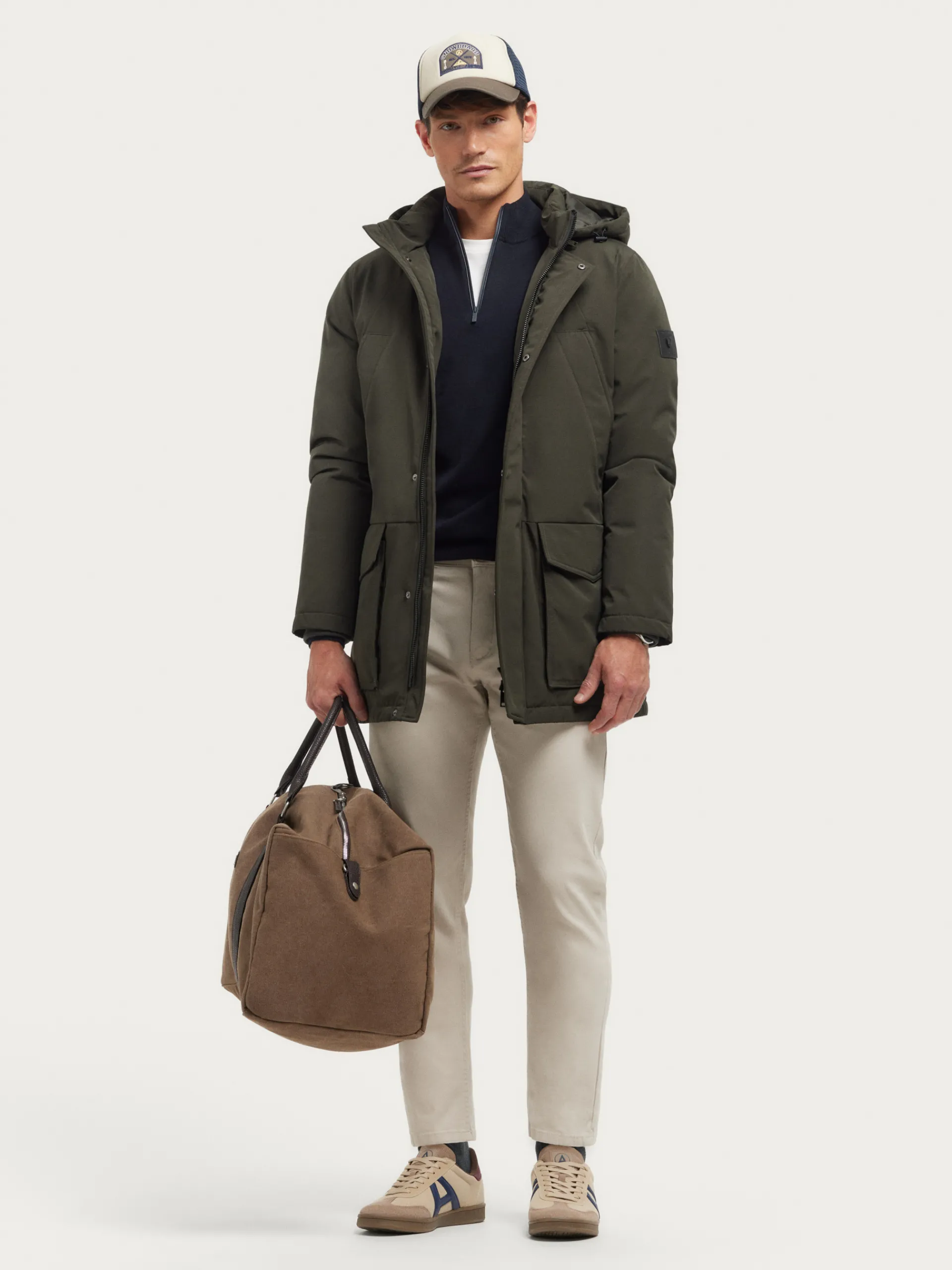 Cazadoras Y Parkas-Alvaro Moreno PARKA SHERMAN Verde