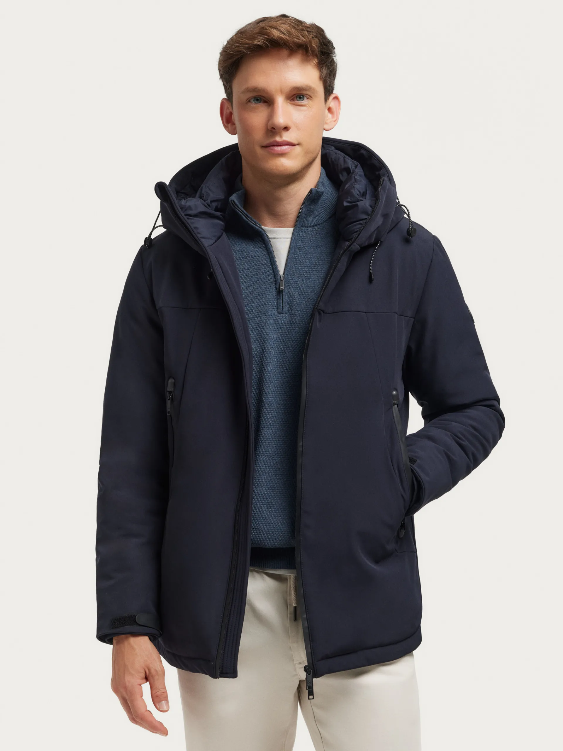Cazadoras Y Parkas-Alvaro Moreno PARKA SKYWALKER Azul Marino
