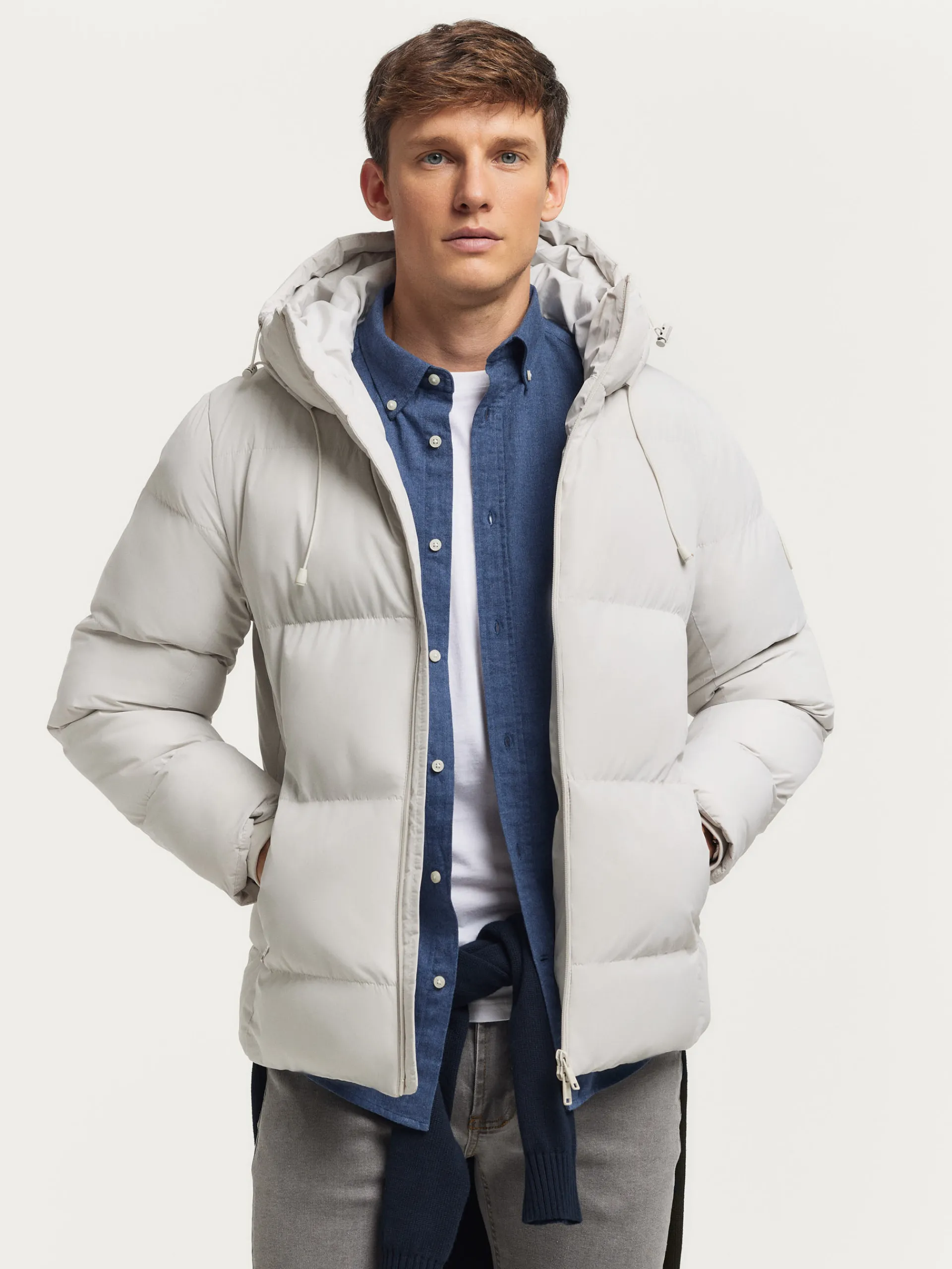 Cazadoras Y Parkas-Alvaro Moreno PARKA SKYWEAR Crudo