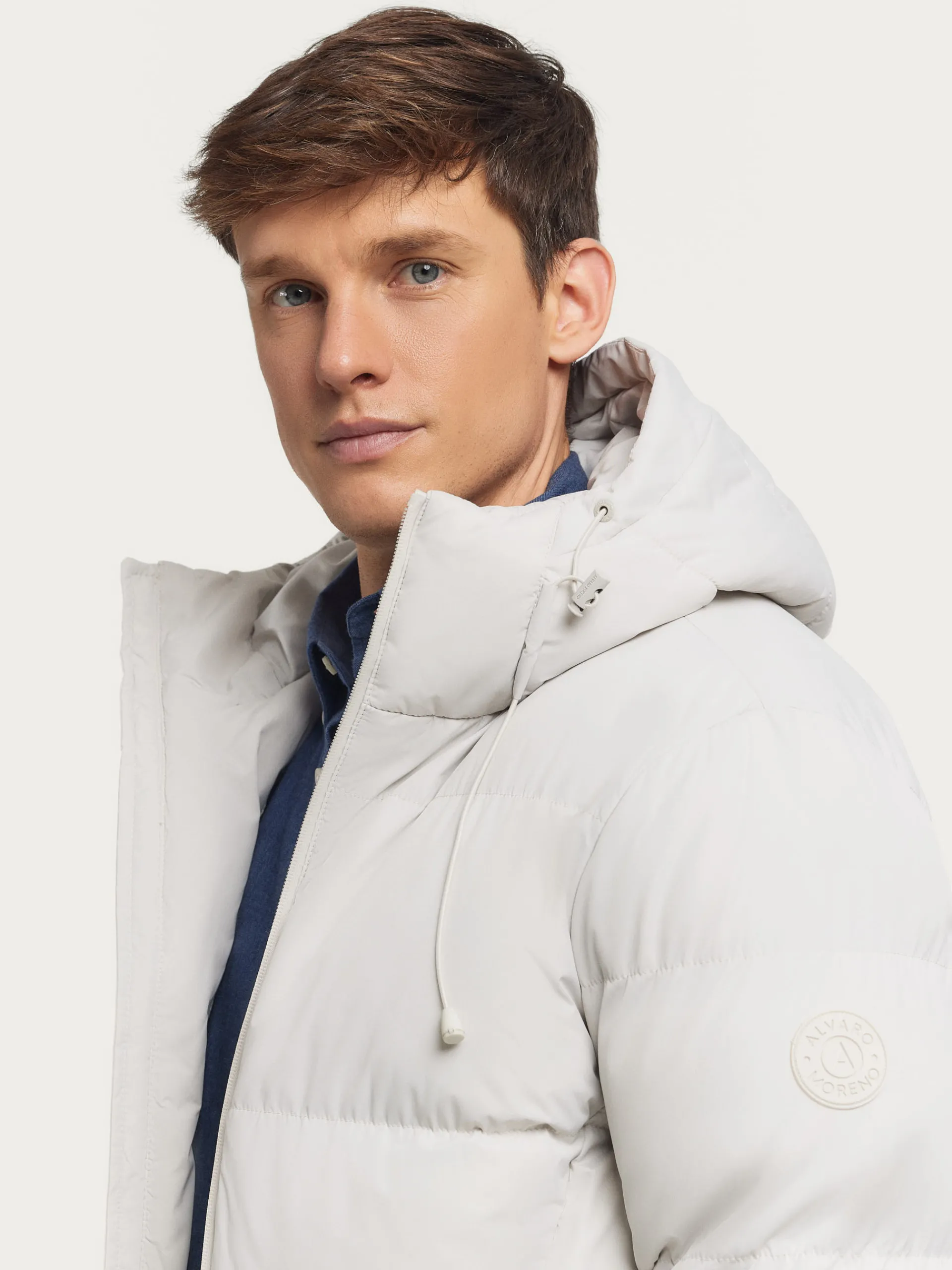 Cazadoras Y Parkas-Alvaro Moreno PARKA SKYWEAR Crudo