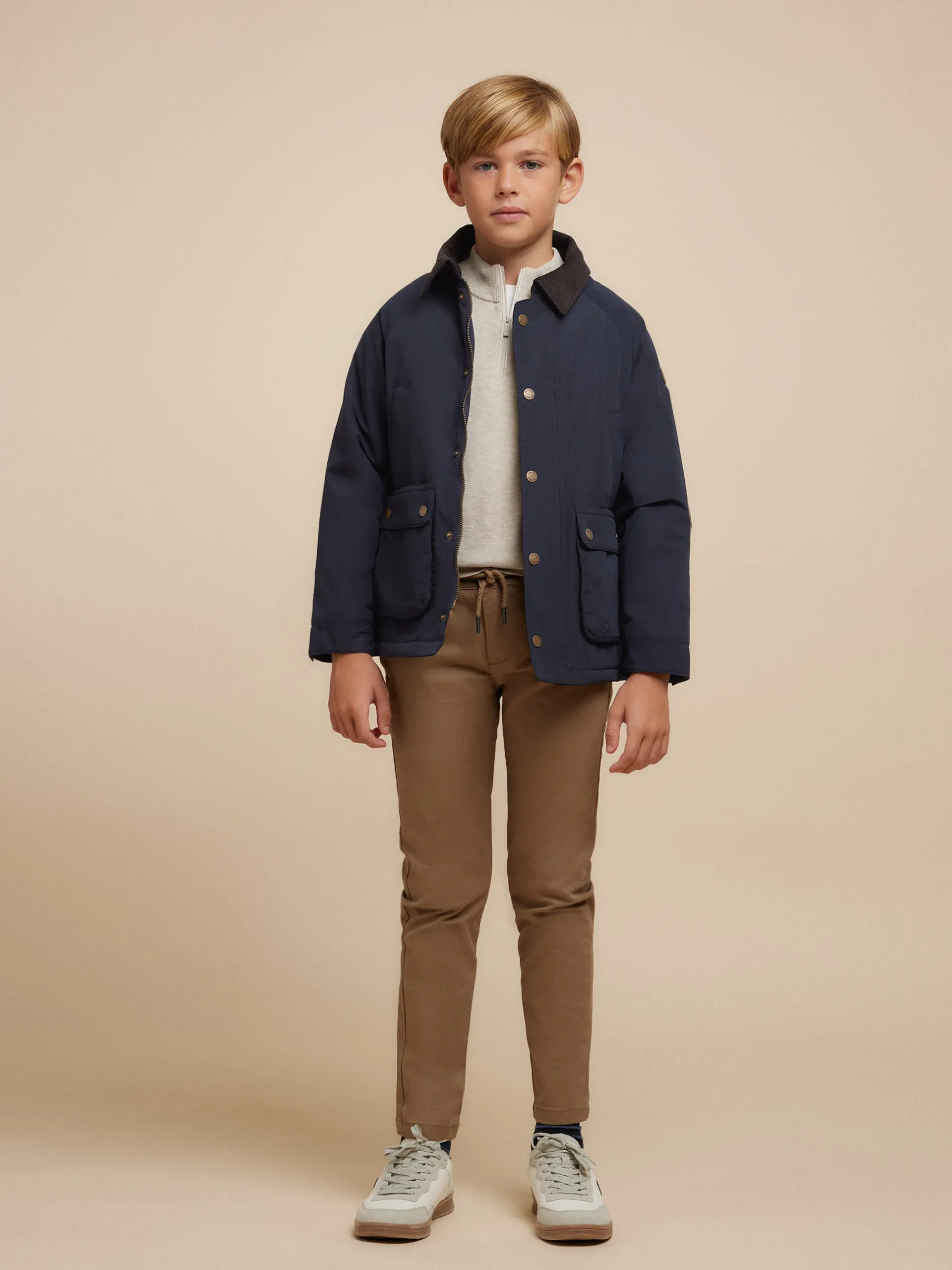 Cazadoras Y Chalecos-Alvaro Moreno PARKA TIM KIDS Azul Marino